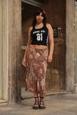 Vintage 90s style midi skirt (L/2XL)