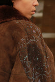 Vintage gorgeous shearling coat (XL)