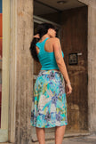 Vintage 90s style midi skirt (M/L)