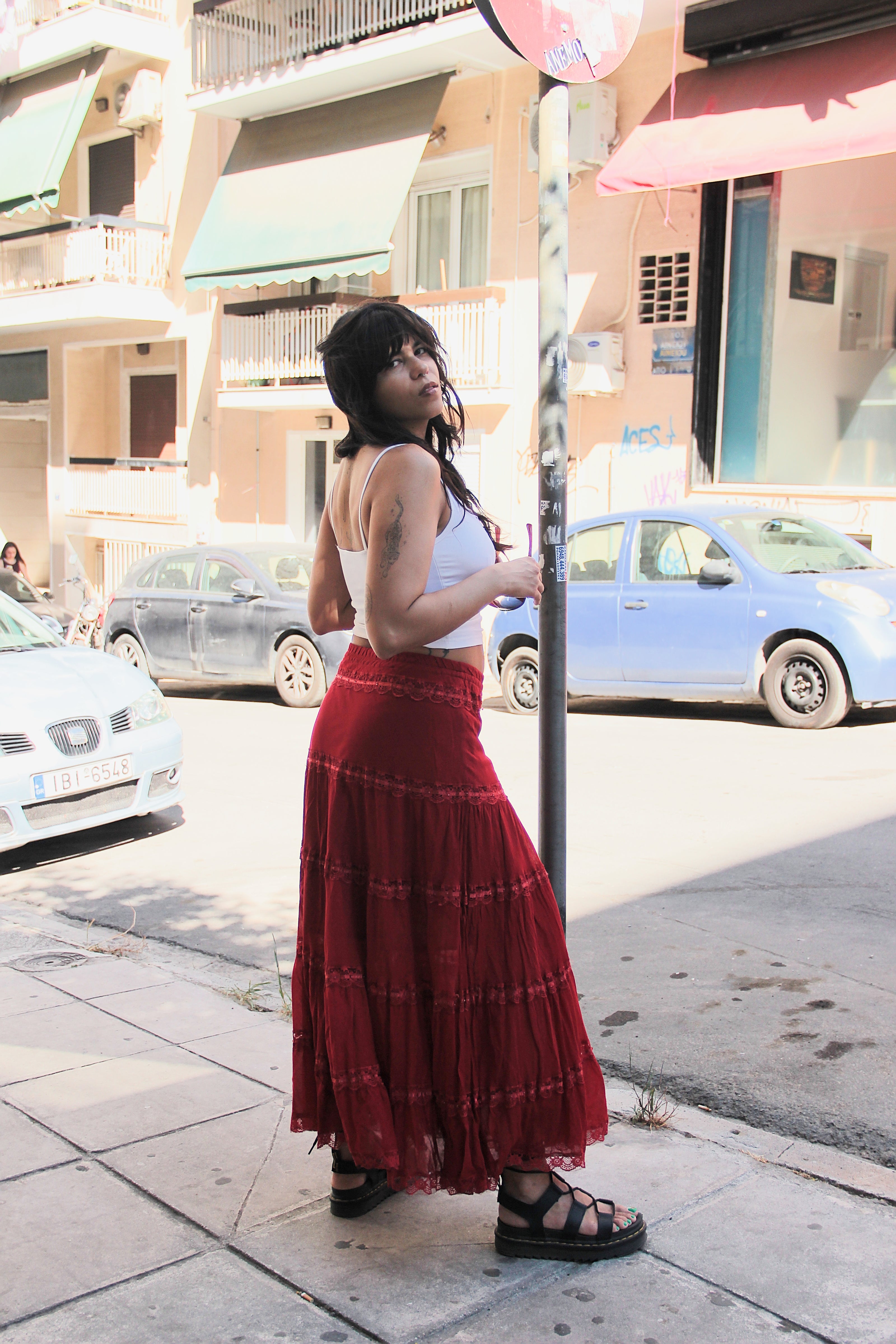 Stunning maxi hippie skirt (S/M)