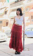Stunning maxi hippie skirt (S/M)