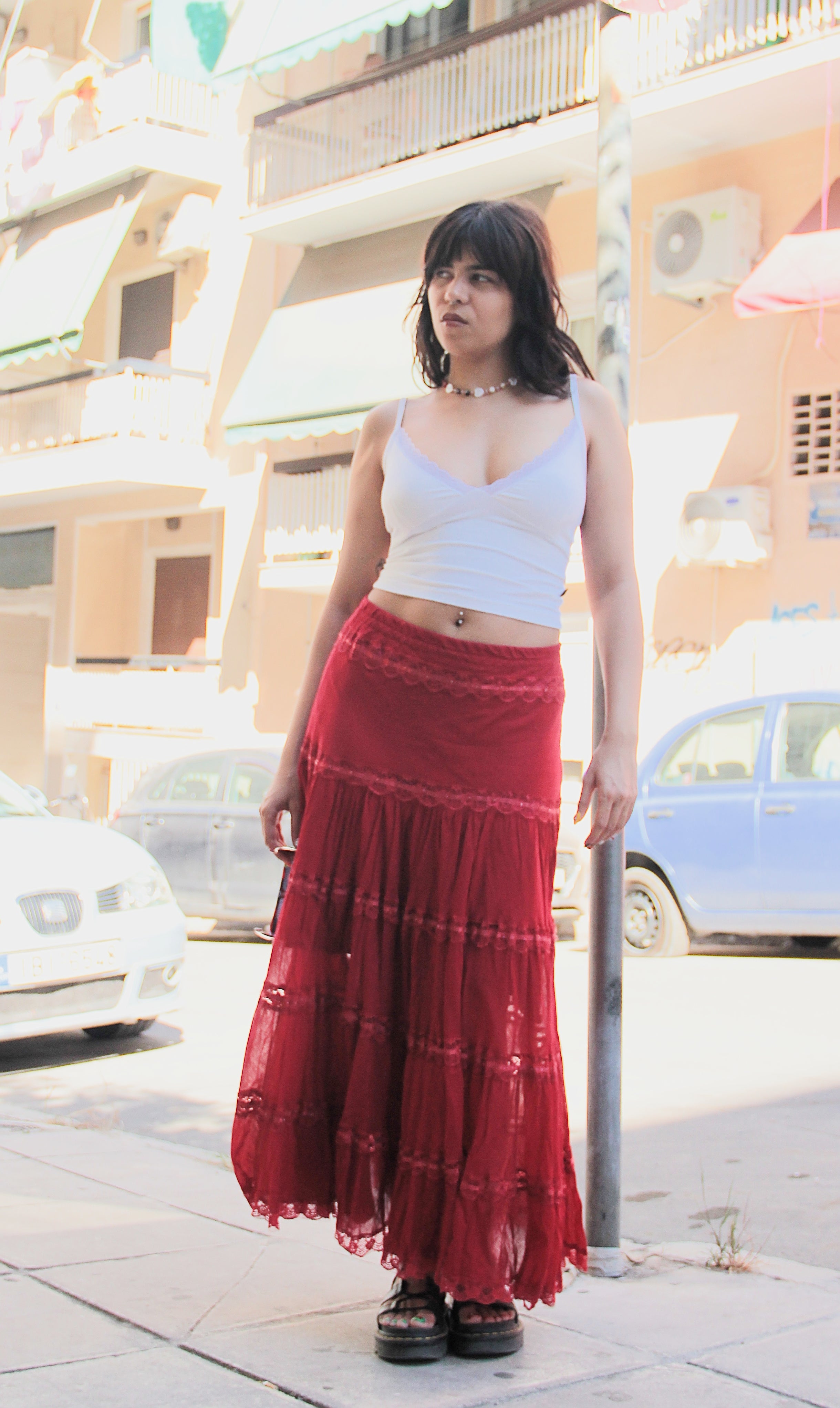 Stunning maxi hippie skirt (S/M)