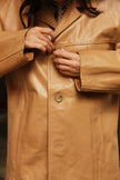 Vintage genuine leather jacket (L)
