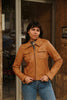 NAF NAF genuine leather jacket (S/M)