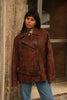 Men’s genuine leather jacket (L)