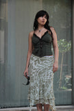 Vintage mohair wool fairt top (S/M)