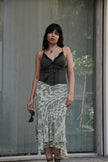 Vintage 90s style midi skirt (S/M)