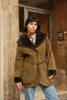 Vintage shearling coat (XL)