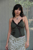 Vintage mohair wool fairt top (S/M)