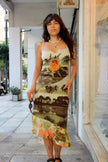 SAVAGE CULTURE stunning Y2K 100% cotton dress (S/L)