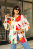 Vintage Men's funky patterned shirt (L)
