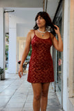 Vintage PHARD super hot sparkly mini dress (M/L)