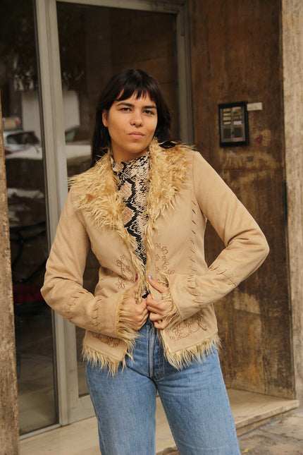 Pimkie Y2K penny lane coat (S)