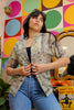 Vintage Men's funky patterned shirt (XS/S)