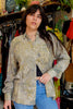 Vintage Men's funky patterned shirt (M)