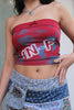 Super cute deadstock strapless tube top (S/M)