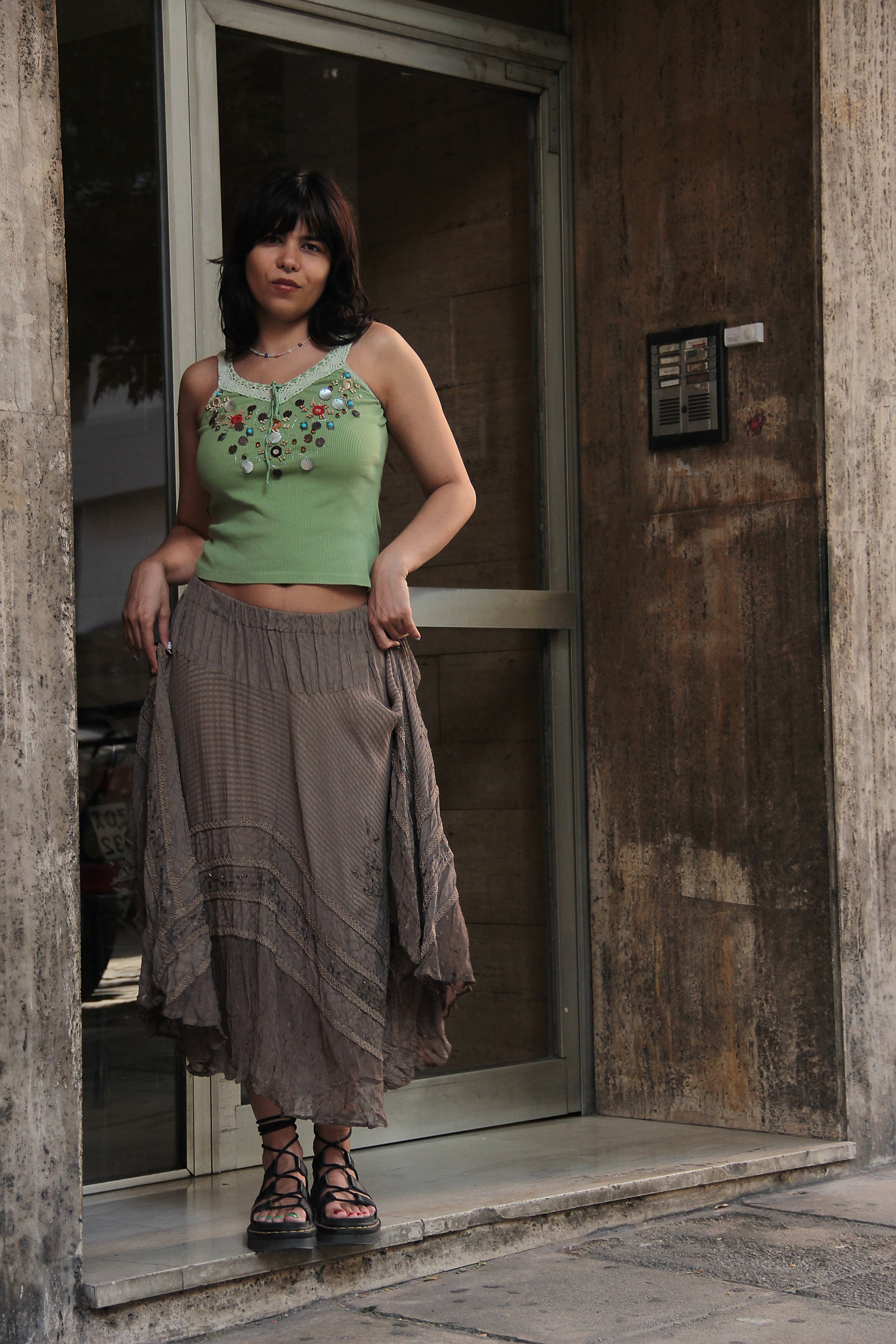 Stunning maxi hippie skirt (M/XL)
