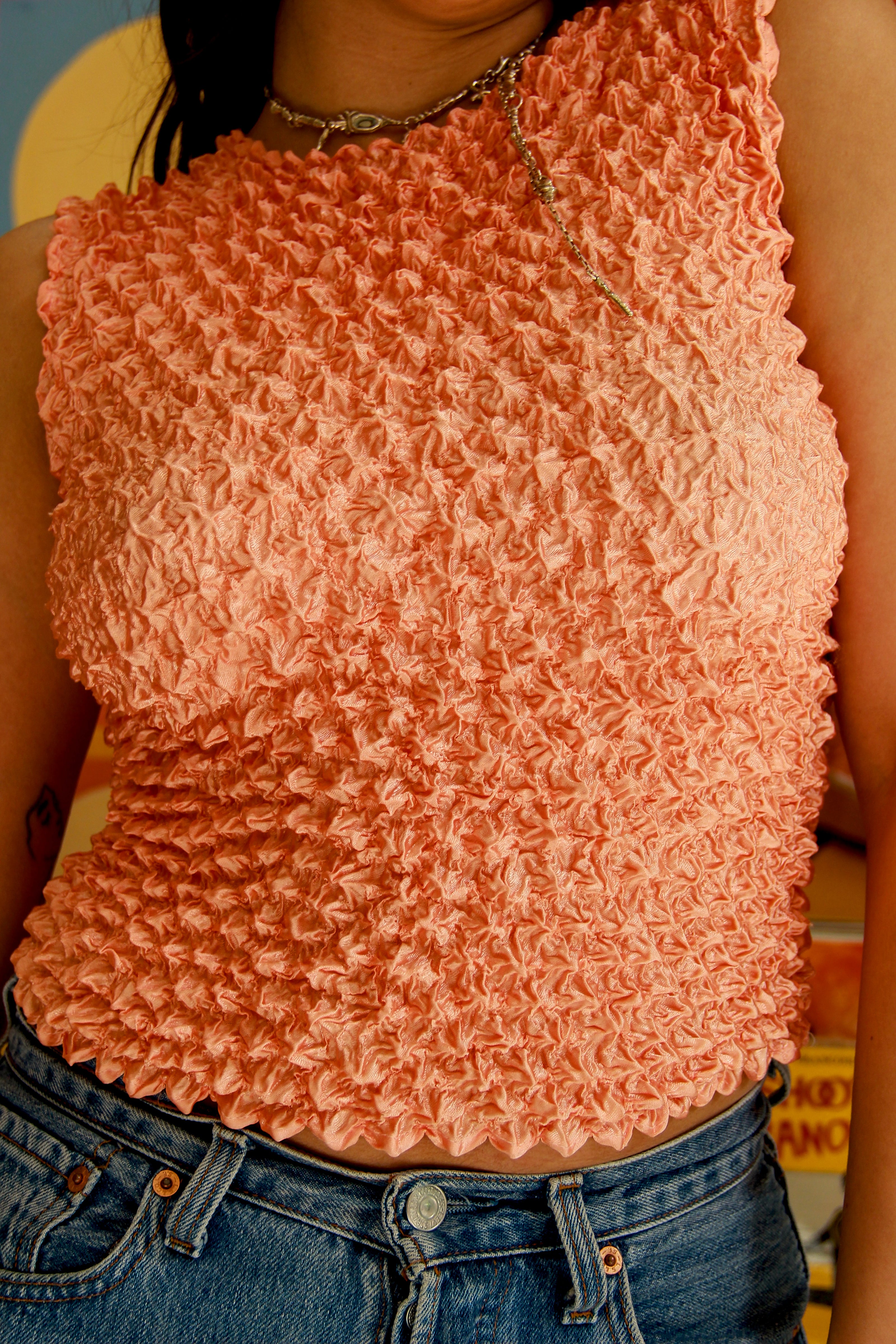 Stunning popcorn top (ONE SIZE)