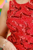 Stunning Y2K sparkling top (M/L)