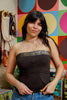 Super hot strapless top (S/M)