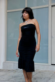 Super hot strapless midi dress (S/M)