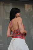 Super hot halter backless top (M/L)