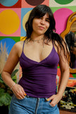Morgan purple tank top (XS/S)