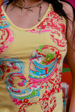Y2K graphic top (M)