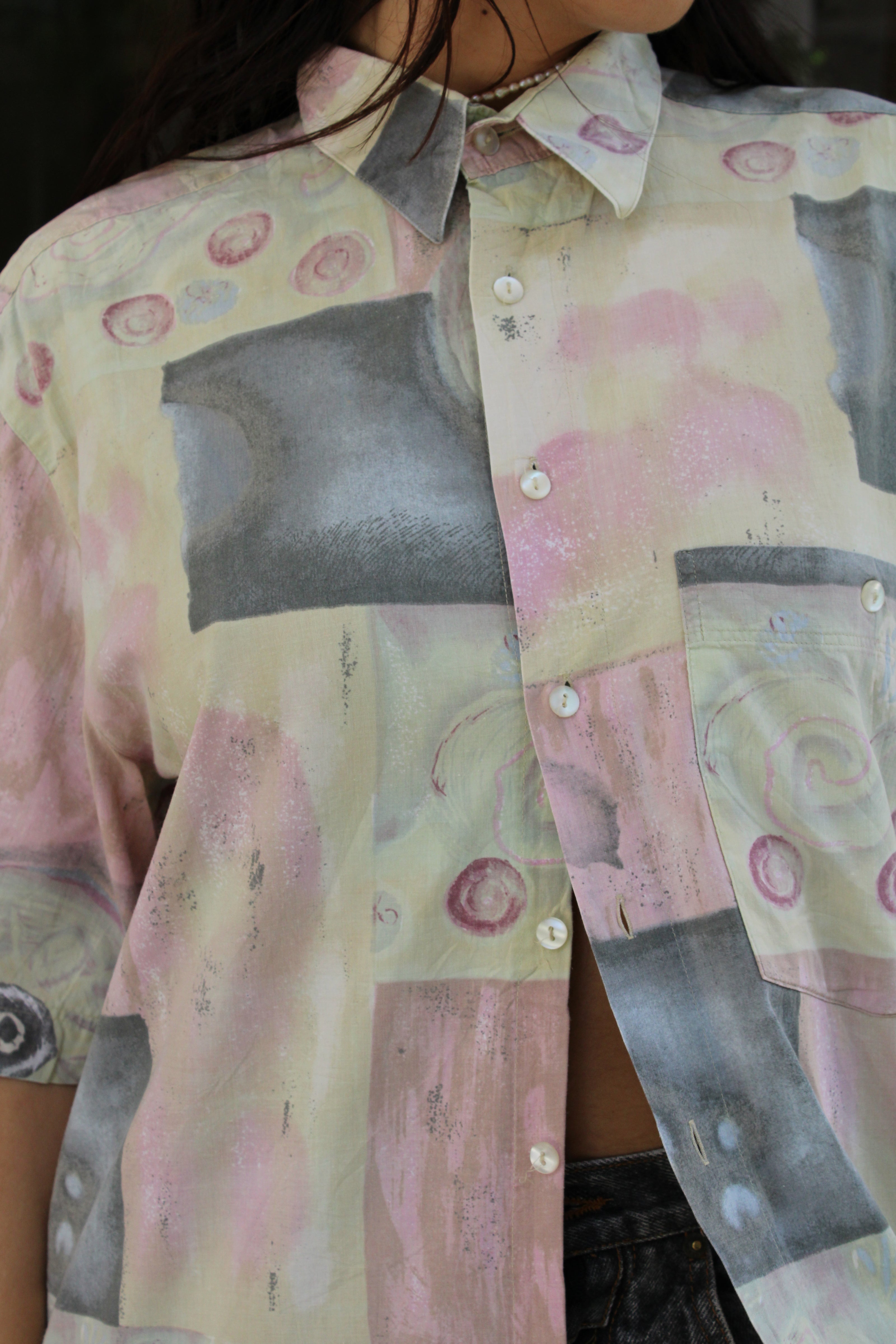 Men’s funky oversized shirt