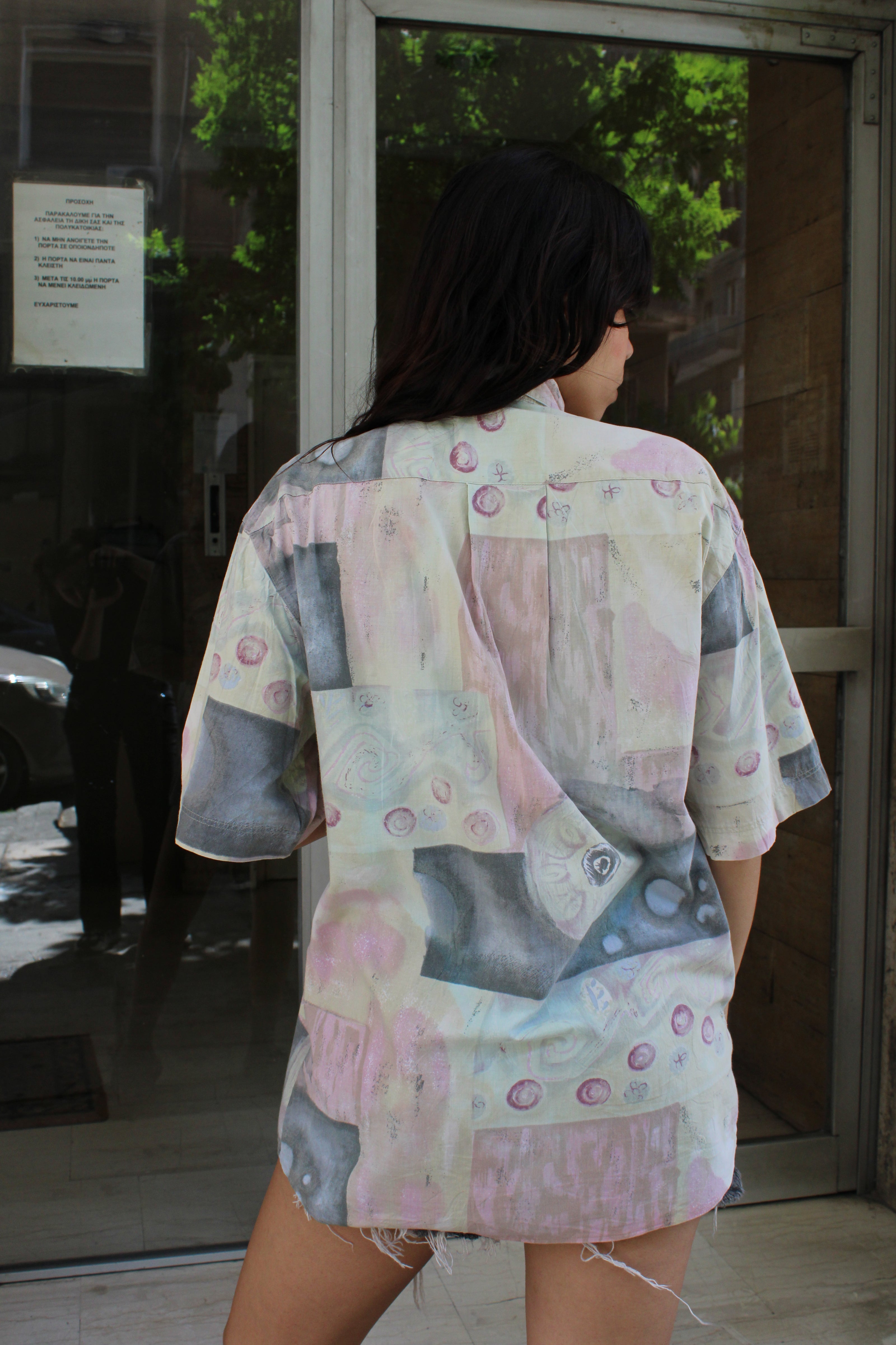 Men’s funky oversized shirt