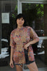 Vintage men’s funky patterned 100% cotton shirt