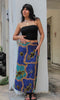 Vintage maxi boho wrap skirt (M/XL)