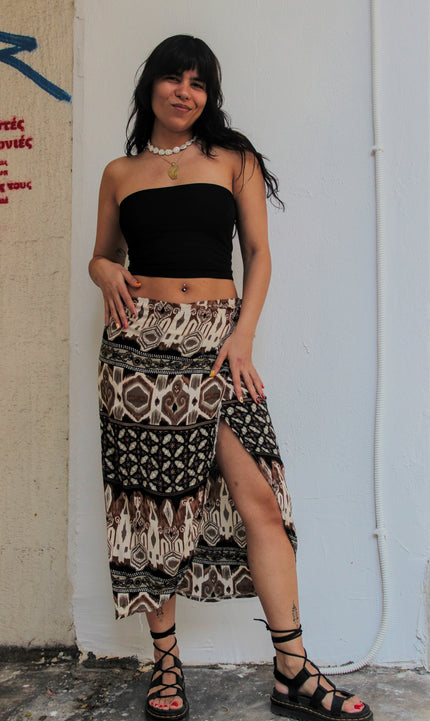 Vintage funky wrap skirt (XS/M)