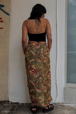 Vintage silk wrap skirt (XS/S)