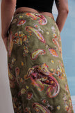 Vintage silk wrap skirt (XS/S)