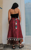 Vintage double face wrap skirt (S/L)
