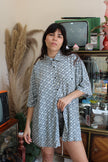 Men’s vintage funky oversized 100% viscose shirt