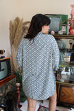 Men’s vintage funky oversized 100% viscose shirt