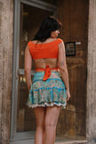 Super cute deadstock backless top (S/L)