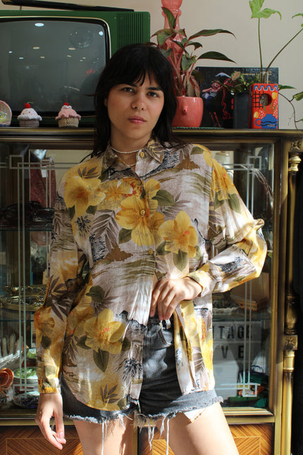 Vintage funky viscose shirt
