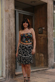 Super cute deadstock strapless tube top (S/L)