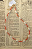 Gorgeous handmade necklace with coral & natural pearls