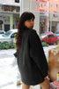 Men’s vintage 100% silk black shirt