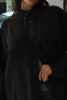Men’s vintage 100% silk black shirt