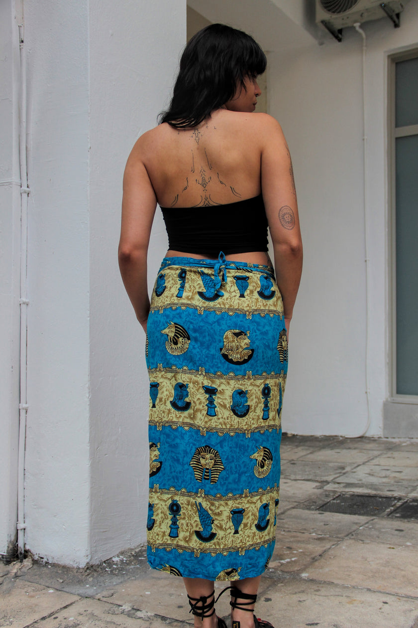 Super funky maxi wrap skirt (S/L)