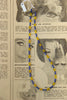 Handmade glass bead necklace