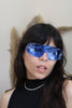 Blue mask sunglasses
