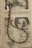 Beautiful handmade necklace with Dalmatian jasper