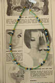 Super cute handmade Glass & Pearl chocher