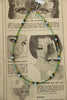 Super cute handmade Glass & Pearl chocher